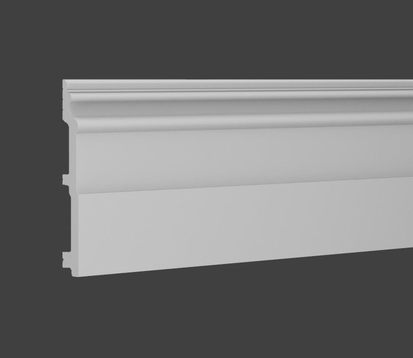 Плинтус полиуретановый Европласт 6.53.114 2000х150х15 мм